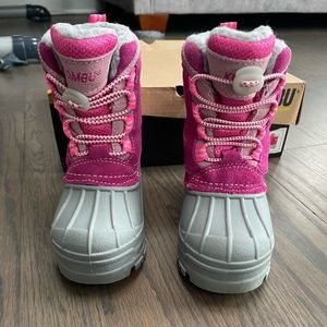 Khombu Lil Scoot Snow Boots - Toddler Size 7 - Pink